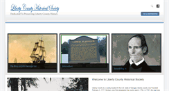 Desktop Screenshot of libertyhistory.org